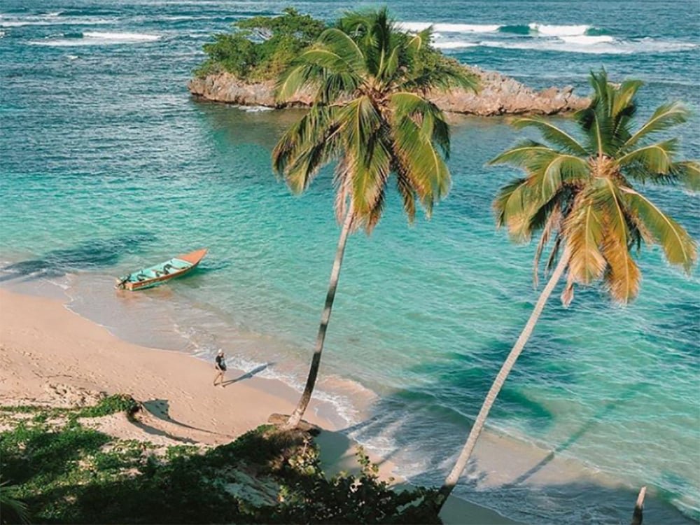 Top Day Trip to secluded Playa Hermitano in Samana.